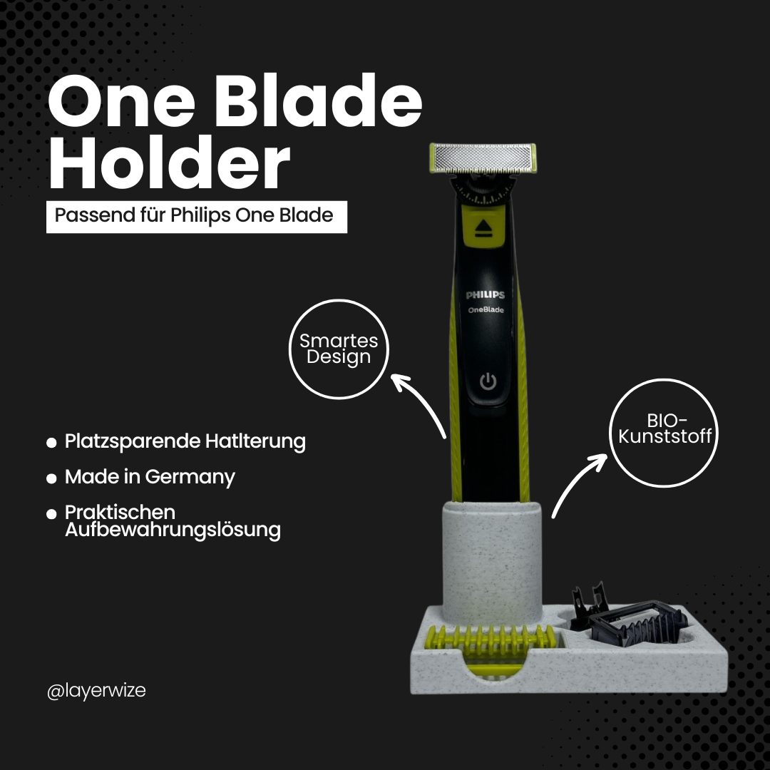 Halterung für Phillips One Blade Rasierer
